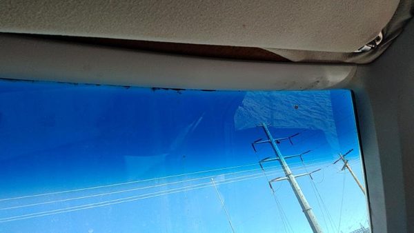 83-87 Mercury Grand Marquis Interior Trim Strip Above Windshield Oem Gray Panel — photo 8
