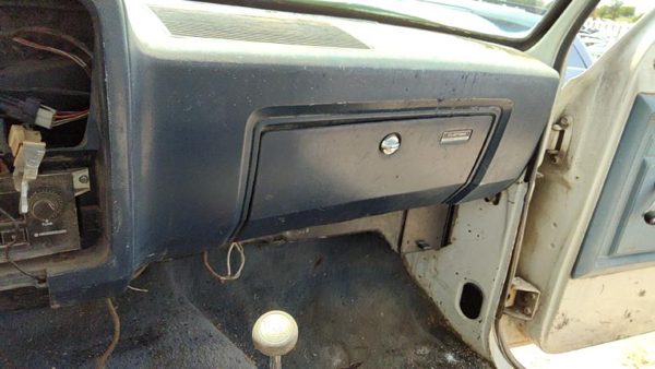 1981-1993 Dodge Ram W250 Glove Box Assembly Complete Door With Latch Oem Blue — photo 1