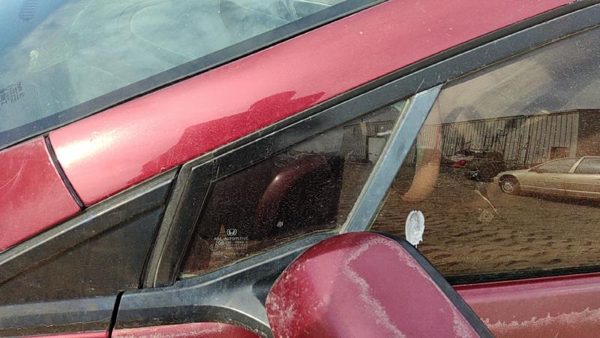 10-14 Insight Driver Left Front Vent Window Small Door Glass With Frame Oem — photo 2
