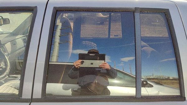1993-1998 Jeep Grand Cherokee Driver Left Rear Side Window Door Glass Oem Back — photo 3