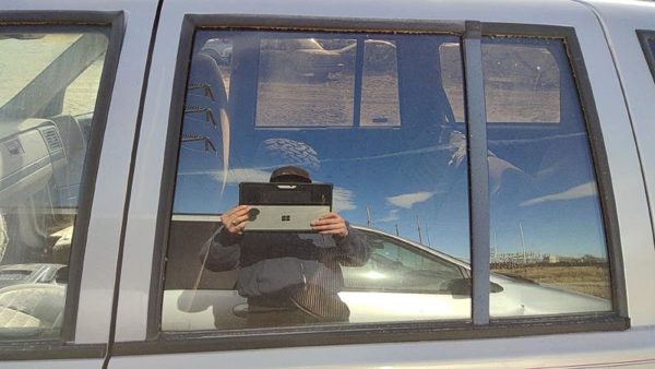 1993-1998 Jeep Grand Cherokee Driver Left Rear Side Window Door Glass Oem Back — photo 2