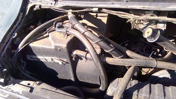 1974 Dodge Ram Van Inner Heater Ac Duct Assembly Vent Housing Tube — photo 4