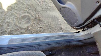 2002 Subaru Legacy Driver Left Lower Kick Trim Panel Oem Gray