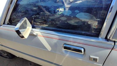 83-87 Grand Marquis Driver Left Front Upper Chrome Moulding From Door Oem Trim