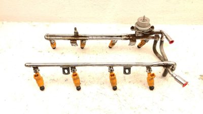 1997-1998 Mercury Mountaineer Complete Fuel Rail With Injectors Set Loaded 5.0L