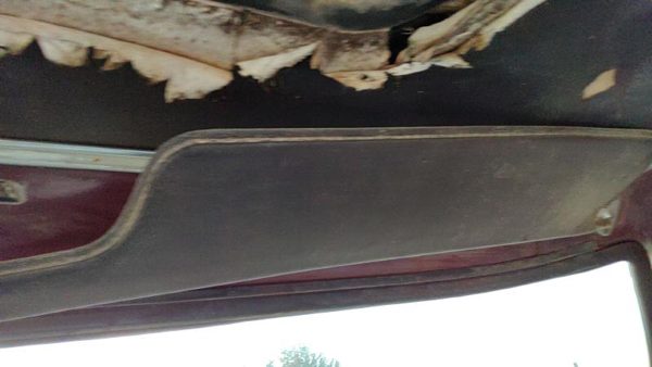 1975-1979 Ford F150 Passenger Right Sun Visor Oem Tan — photo 3
