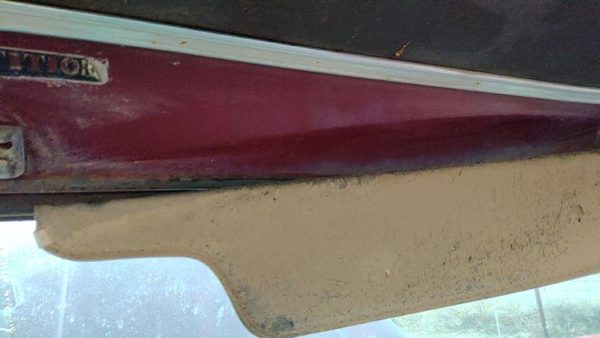 1975-1979 Ford F150 Passenger Right Sun Visor Oem Tan — photo 6