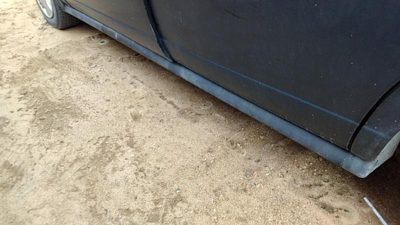 96-98 Saturn Sl1 Driver Left Lower Rocker Panel Moulding Side Skirt Oem Green
