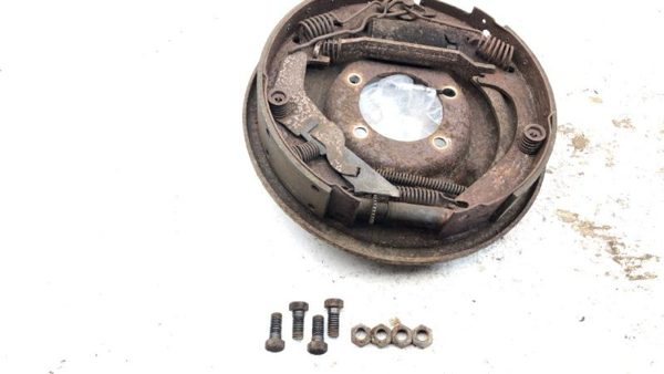 1991-1996 Chevy Caprice Passenger Right Rear Brake Backing Plate Assembly Oem — photo 1