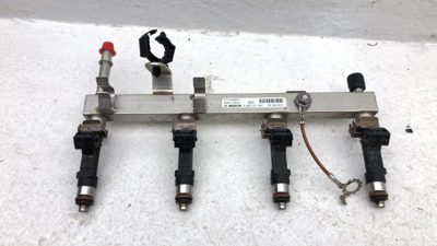 2011-2016 Chevy Cruze Complete Fuel Rail With Injectors Set Loaded Oem 1.4L
