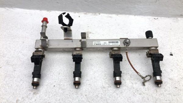 2011-2016 Chevy Cruze Complete Fuel Rail With Injectors Set Loaded Oem 1.4L — photo 1