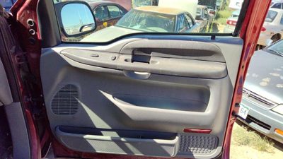 2003 RH F250 Super Duty Passenger Right Front Door Trim Panel With Switches