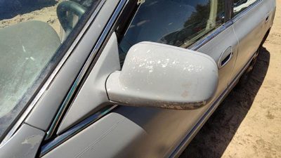 1994-1997 Honda Accord Driver Left Power Side Mirror Door Mounted Oem Gray