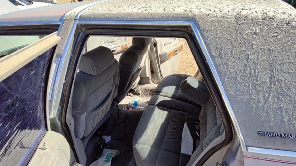 83-87 Mercury Grand Marquis Driver Left Rear Chrome Trim Moulding Around Door — photo 1