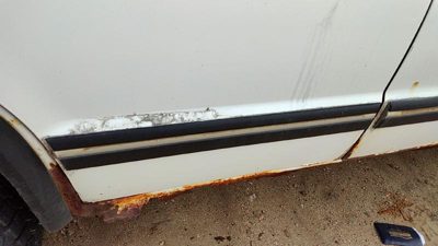 91-94 Chevy S10 Blazer Passenger Right Rear Moulding From Door Back Trim Strip