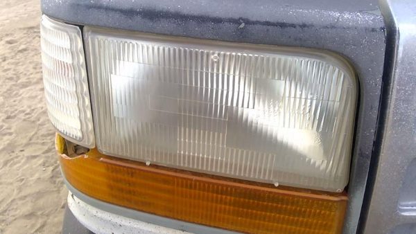 1992-1997 Ford F450 Passenger Right Head Light Oem Front Lamp With Bracket — photo 6