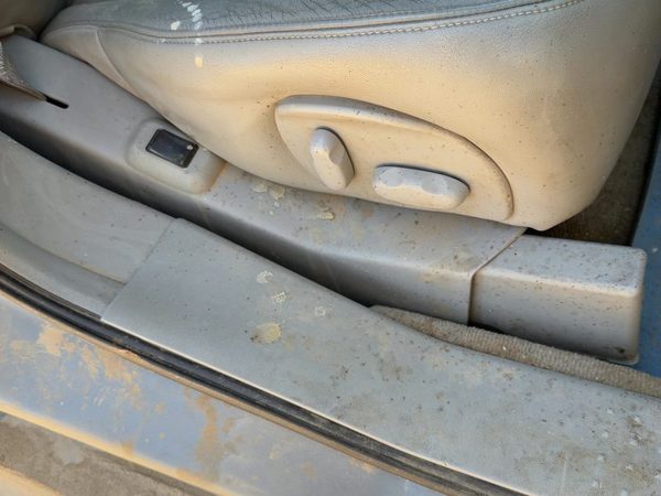 04-06 Srx Passenger Right Side Power Seat Switch With Trim Panel Oem Gray 132 — photo 3