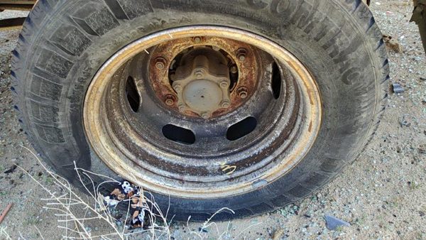 2002-2006 Sprinter Van 3500 15" X 5.50'' -- 6.25'' Pilot Hole Factory Dually Rim — photo 5