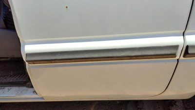 1998-2001 Ram 1500 Driver Left Rear Moulding From Door Oem Back Trim Strip