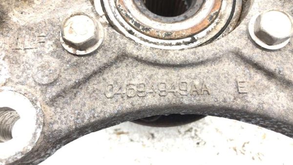 01-07 Caravan Driver Left Front Spindle Steering Knuckle With Wheel Hub Oem — photo 7
