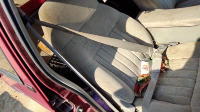 1992-1994 S10 Blazer Passenger Right Front Seat Belt Retractor Oem Shoulder Gray