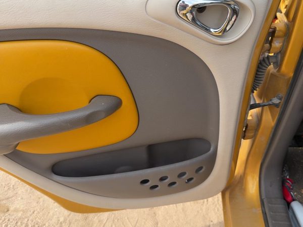 01-02 Chrysler Pt Cruiser Driver Left Rear Door Trim Panel Back Taupe/Beige Fl — photo 3