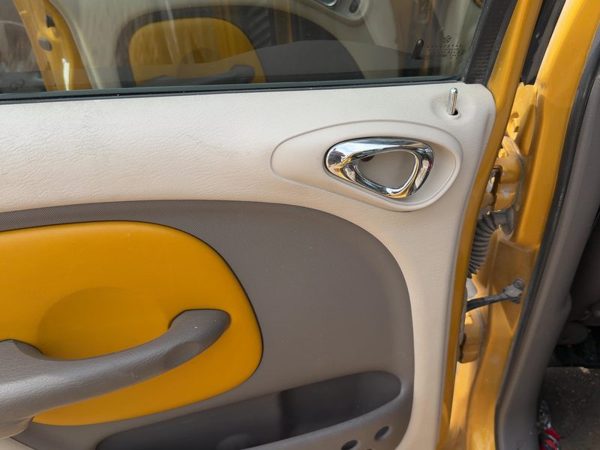01-02 Chrysler Pt Cruiser Driver Left Rear Door Trim Panel Back Taupe/Beige Fl — photo 9