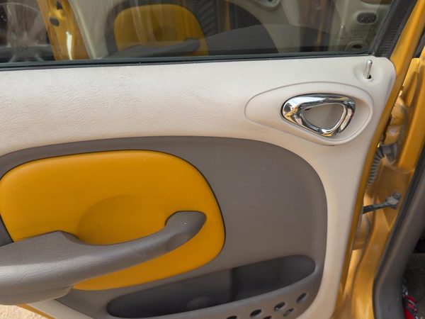 01-02 Chrysler Pt Cruiser Driver Left Rear Door Trim Panel Back Taupe/Beige Fl — photo 8