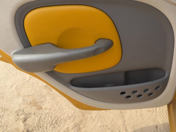01-02 Chrysler Pt Cruiser Driver Left Rear Door Trim Panel Back Taupe/Beige Fl — photo 7