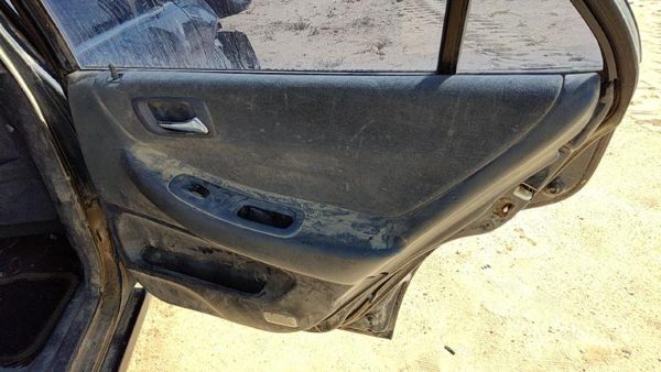 99 00 Honda Accord Passenger Right Rear Door Trim Panel With Switches Back Gray — photo 1
