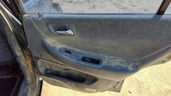 99 00 Honda Accord Passenger Right Rear Door Trim Panel With Switches Back Gray — photo 3