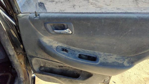 99 00 Honda Accord Passenger Right Rear Door Trim Panel With Switches Back Gray — photo 4