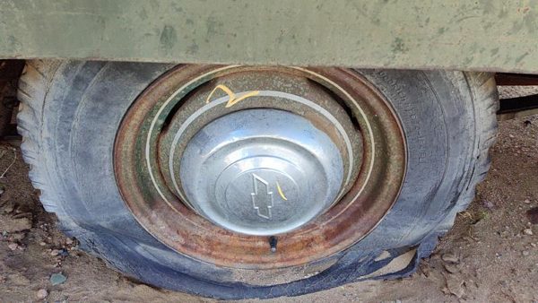 1953-1954 Chevy Bel Air 150 Sedan 15 Wheel Oem Factory Rim Only #2 — photo 2