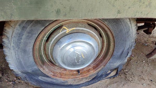 1953-1954 Chevy Bel Air 150 Sedan 15 Wheel Oem Factory Rim Only #2 — photo 3