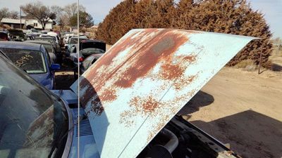 1986 Ford Ranger Hood White