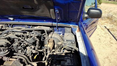 2005 Ford Ranger Hood Hinge RH Blue Sn
