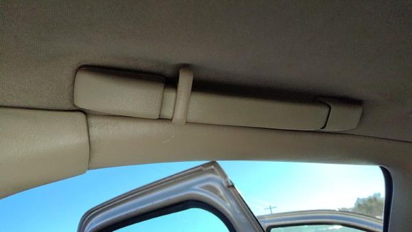 1997-2001 Toyota Camry Driver Passenger Rear Upper Grab Handle Pair Set Oem Tan — photo 5