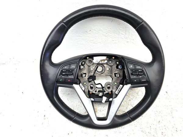 2016-2018 Hyundai Tucson Steering Wheel Oem Black Try 56110D3570Try — photo 1