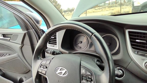 2016-2018 Hyundai Tucson Steering Wheel Oem Black Try 56110D3570Try — photo 7