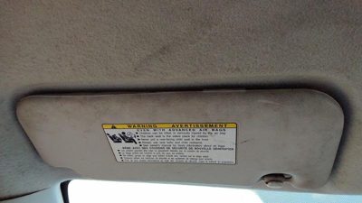 2009-2013 Toyota Corolla Driver Left Sun Visor Oem 7432002B10b0