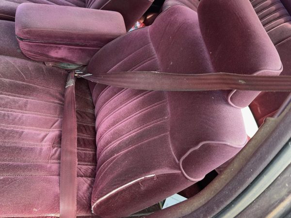 94-95 Olds Eighty Eight Driver Left Front Seat Belt Retractor Oem Shoulder Red — photo 1