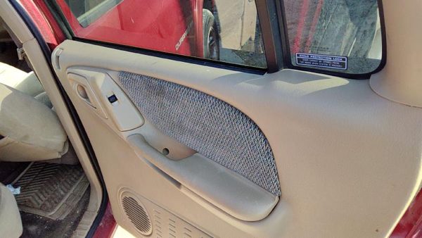 2000 Dodge Durango Passenger Right Rear Door Trim Panel With Switches Back Tan — photo 3