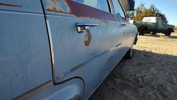 1984 Cadillac Deville Rear Door RH Blue — photo 4