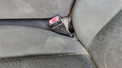 07-14 Chevy Silverado 2500 Driver Left Front Seat Belt Buckle Receiver Ebony 19D