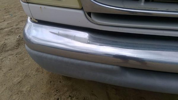 2002 Ford E-350 Super Duty Front Bumper Assy. Van E450 White Yz — photo 7