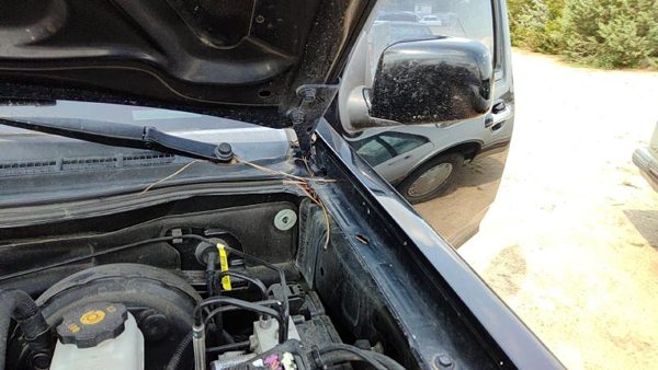2012 GMC Canyon Hood Hinge RH Black 41U — photo 2