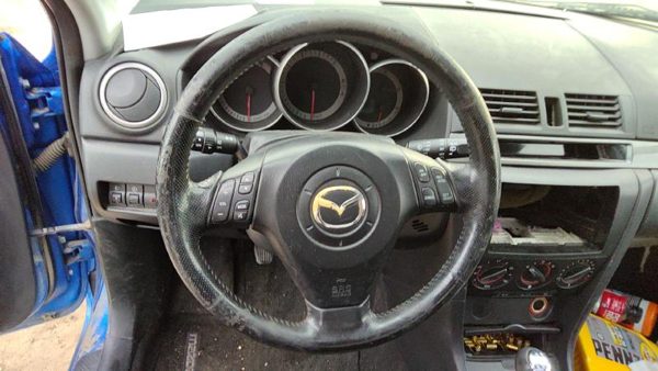 2005 Mazda 3 Steering Wheel OEM BP5 Black BS3G664M0 — photo 1