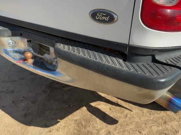 1997-2004 Ford F150 Chrome Rear Bumper With Mount Brackets Oem F85Z17906Daa — photo 2