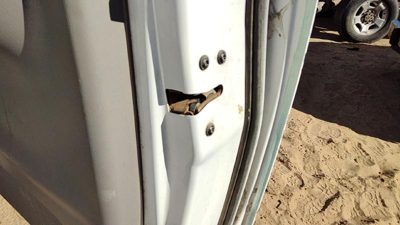 1999-2003 Ford F150 Passenger Right Front Door Latch With Rods/Cables Oem
