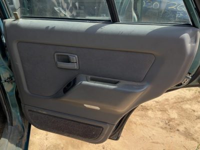 95 Isuzu Rodeo Passenger Right Rear Door Trim Panel With Switches Back Gray 160